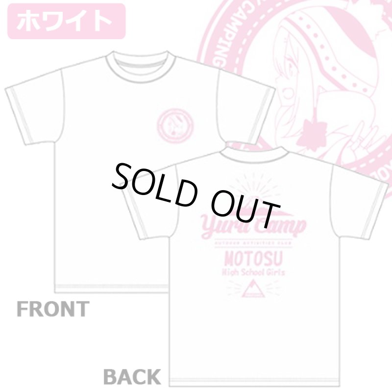 画像4: ゆるキャン△本栖高校野クルTシャツ「なでしこ」 (4)
