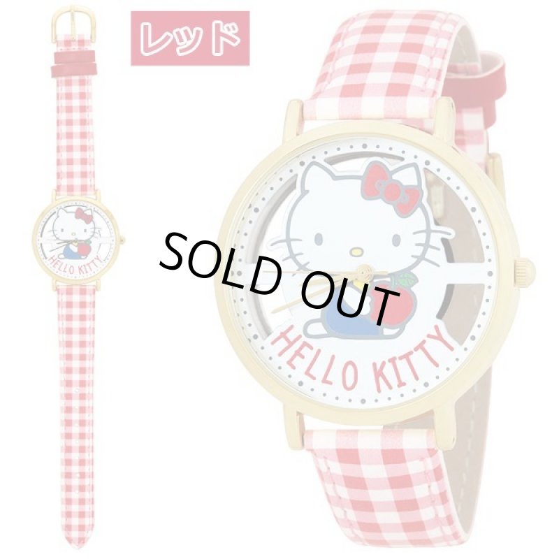 画像4: 日本製「レディース腕時計ハローキティスケルトンウォッチ」 (4)