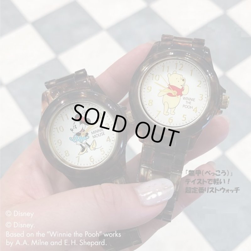 画像2: ディズニー／「べっ甲調アンティークウォッチ」 (2)