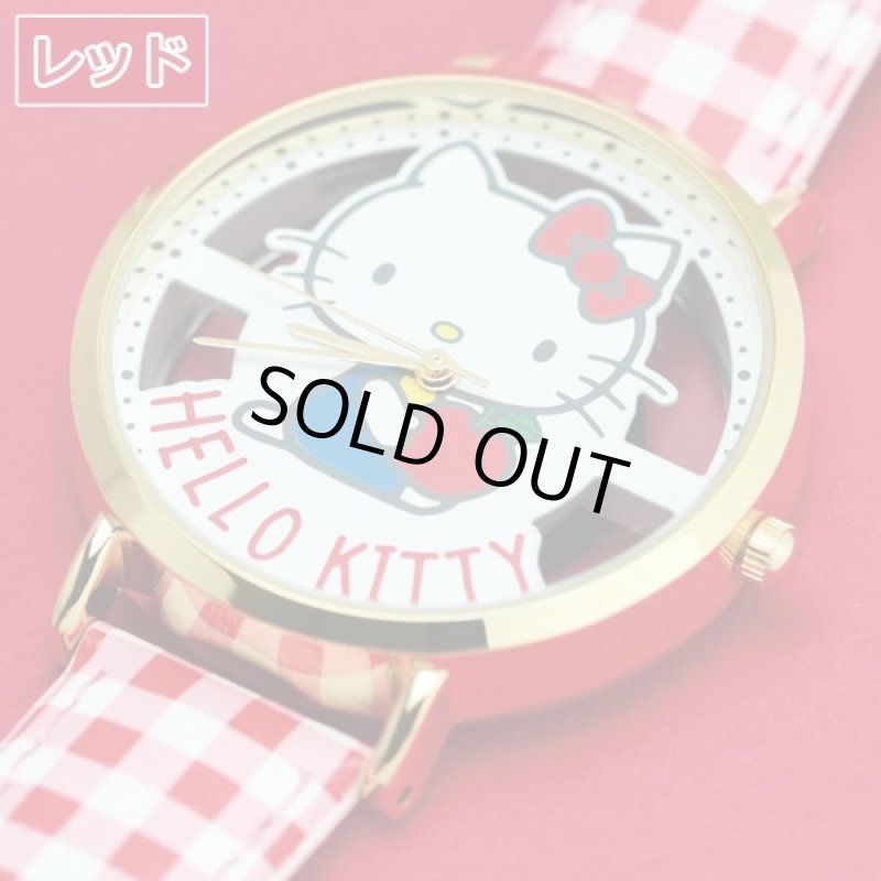 画像3: 日本製「レディース腕時計ハローキティスケルトンウォッチ」 (3)