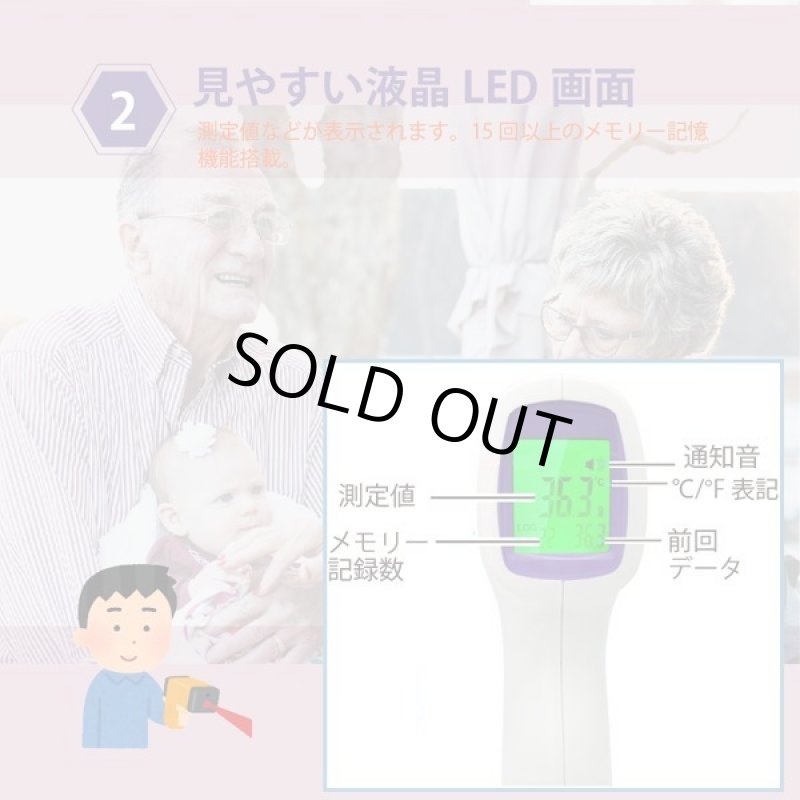 画像4: 触れずに温度が測れる「遠赤外線電子温度計」 (4)