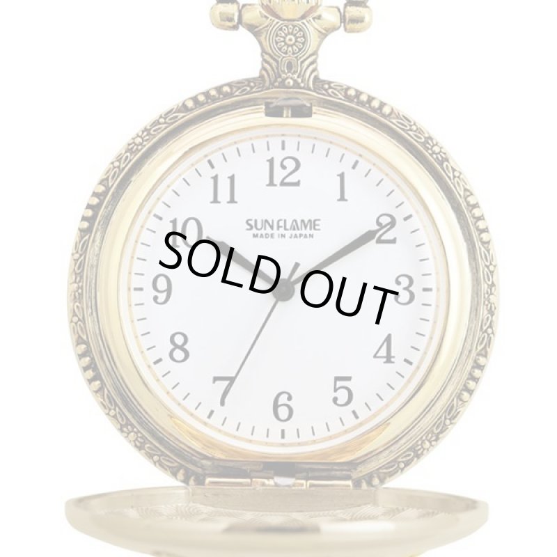 画像4: 日本製懐中時計「大阪城」 (4)