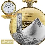 画像9: 日本製懐中時計「葛飾北斎富岳三十六景／凱風快晴」 (9)