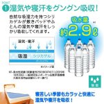 画像2: 寝汗や湿気を吸収約2.9L！洗えるふとん除湿シート[2点] (2)