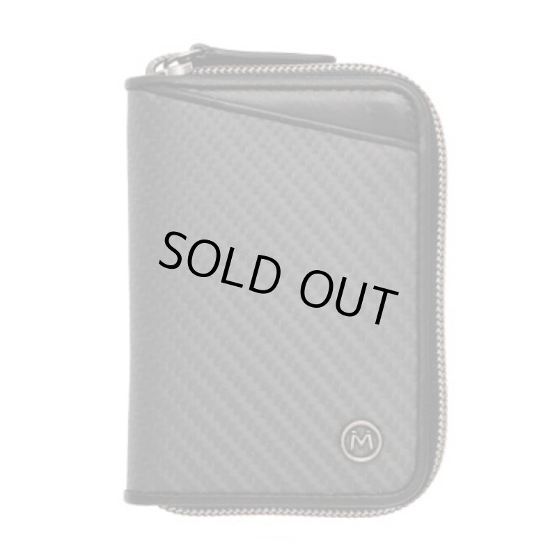 画像11: MILAGRO[ミラグロ]リアルカーボンファイバーラウンドZIPボックス型コインケースウォレット (11)