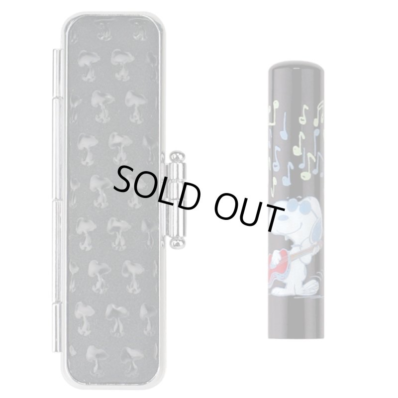 画像2: 送料無料！スヌーピー甲州印伝印鑑セット (2)