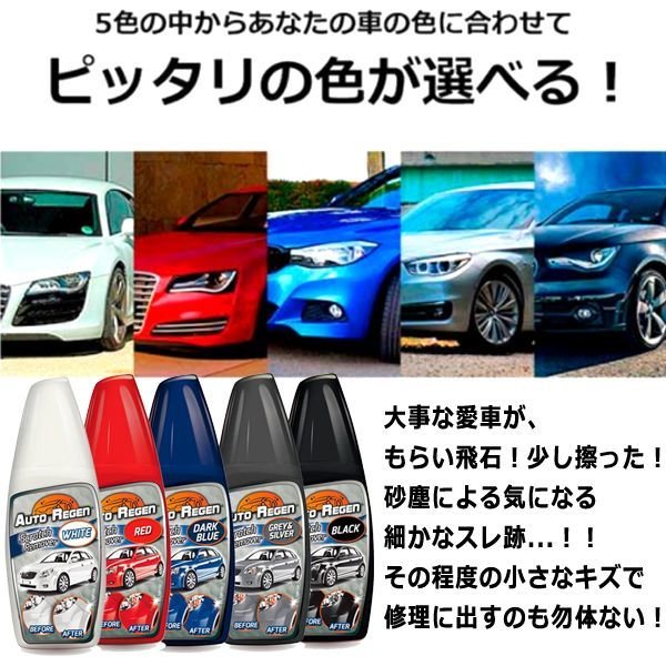 塗って40秒！車用簡易小キズ補修剤「オートリジェン」DEME-224