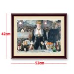 画像3: 名画の世界 額絵シリーズ「フォリー・ベルジェールのバー」エドゥアール・マネ (3)