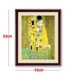 画像3: 名画の世界 額絵シリーズ「接吻」グスタフ・クリムト (3)