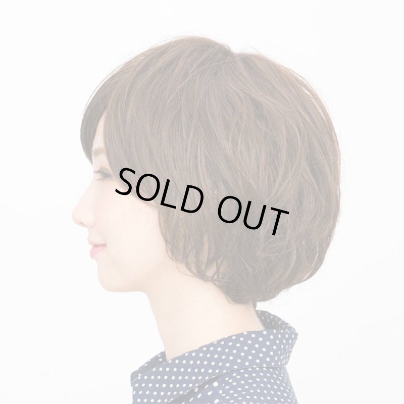 画像2: レディースウィッグ「ウェービーショート (ショコラブラウン)」 (2)