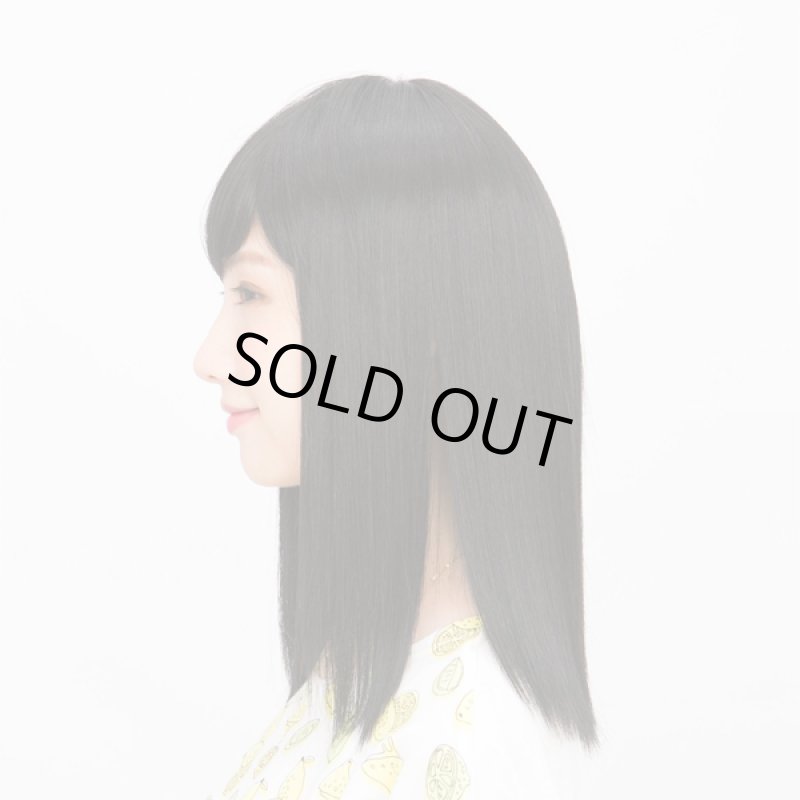 画像2: レディースウィッグ「ミディアムストレート (スタンダードブラック)」 (2)