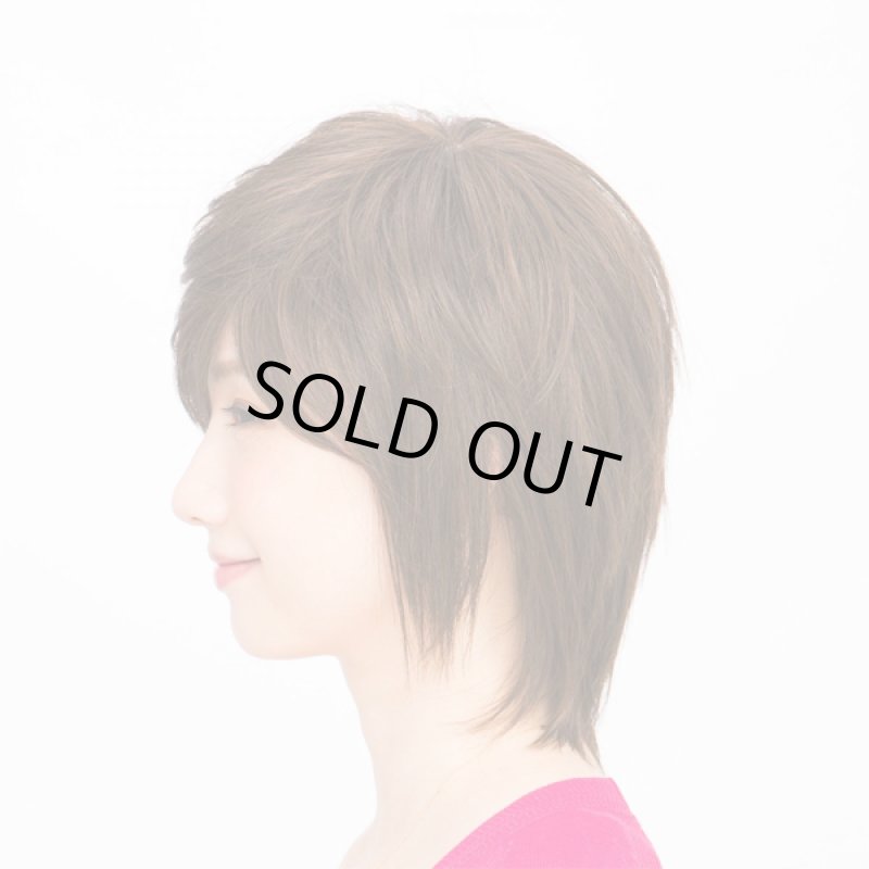 画像2: レディースウィッグ「フェザーレイヤー (ショコラブラウン)」 (2)