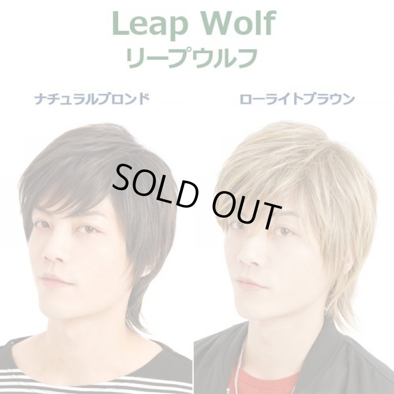 画像6: メンズウィッグ「リープウルフ (ローライトブラウン)」 (6)