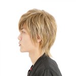 画像2: メンズウィッグ「リープウルフ (ナチュラルブロンド)」 (2)