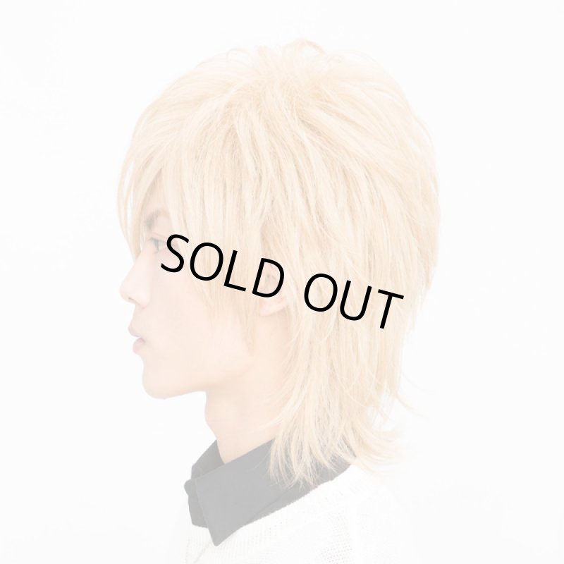 画像2: メンズウィッグ「イナズマウルフ (ハニーゴールド)」 (2)