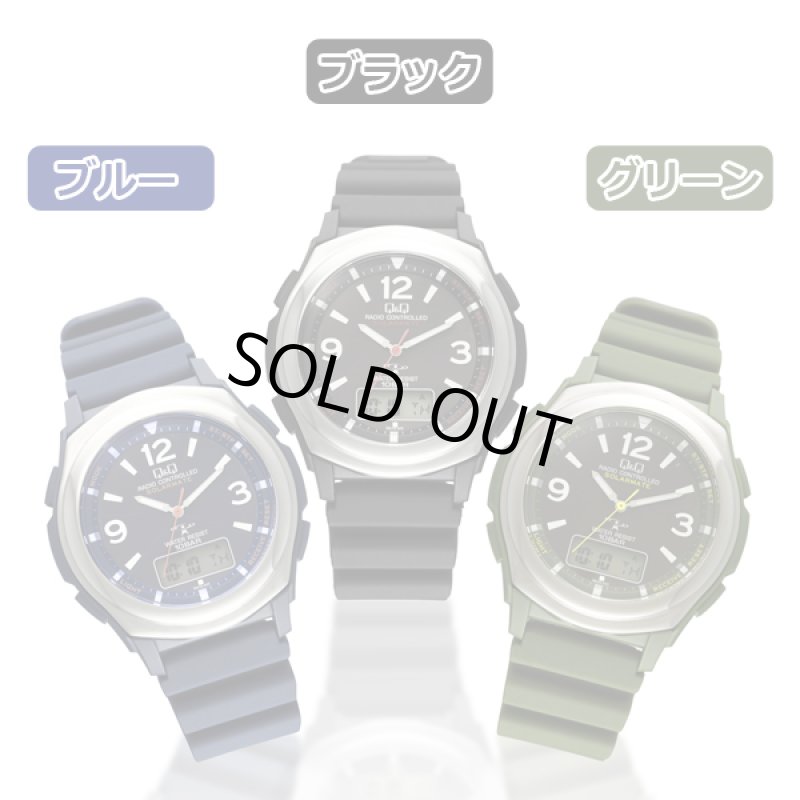画像2: シチズンQ&Q世界5局対応ソーラー電波ウォッチ (2)