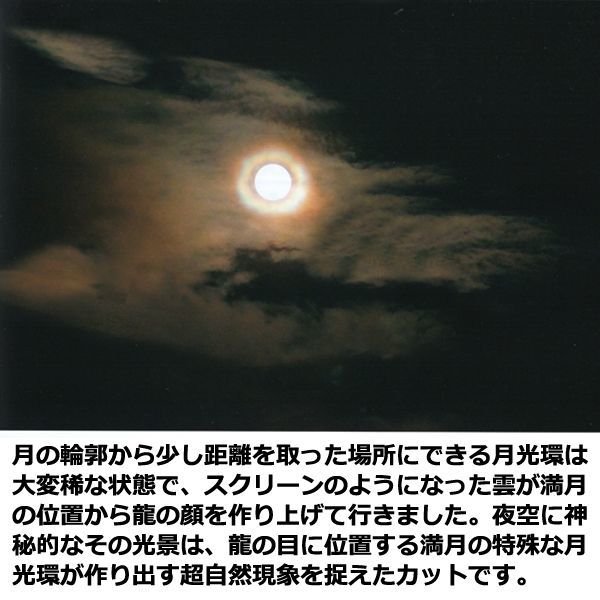 幸運をもたらす奇跡の写真 月光のドラゴンアイ 幸運をもたらす奇跡の写真 月光のドラゴンアイ