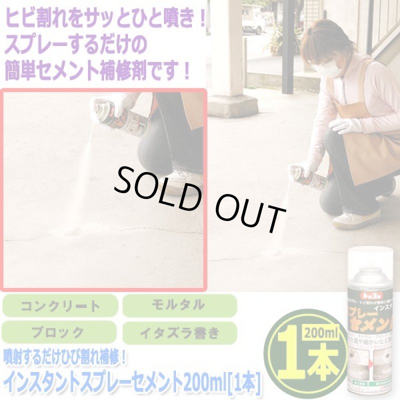 画像4: 噴射するだけひび割れ補修！インスタントスプレーセメント200ml[1本] (4)