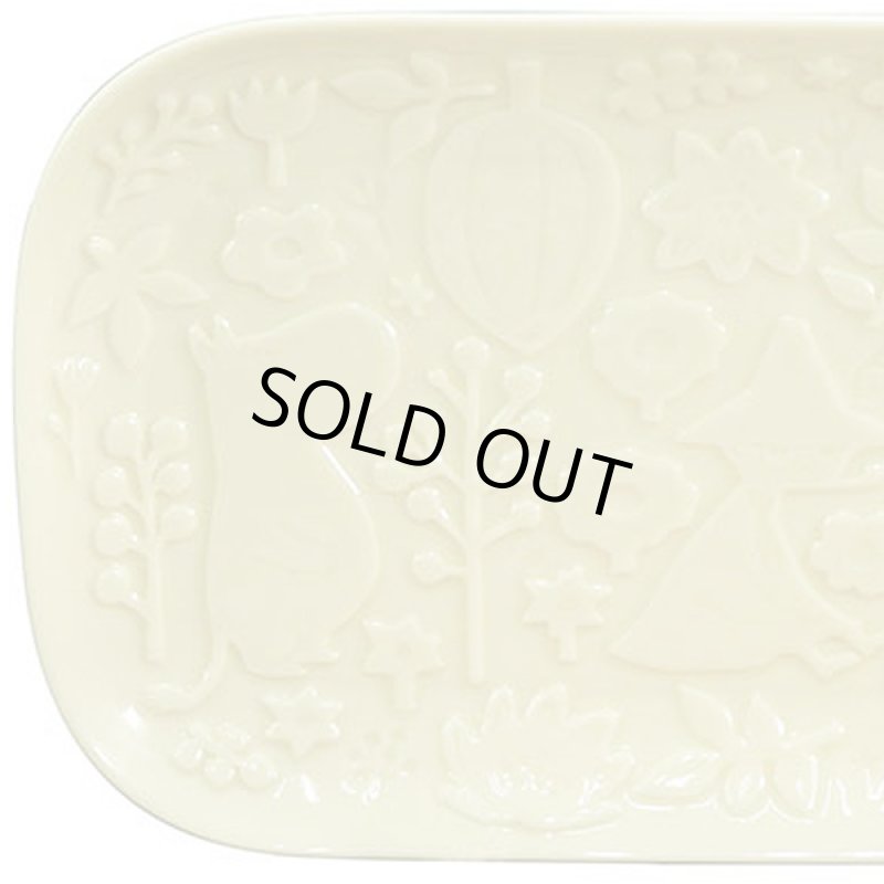 画像2: ムーミン「キャベリー」シリーズ/ペアスクエアプレートセット (2)