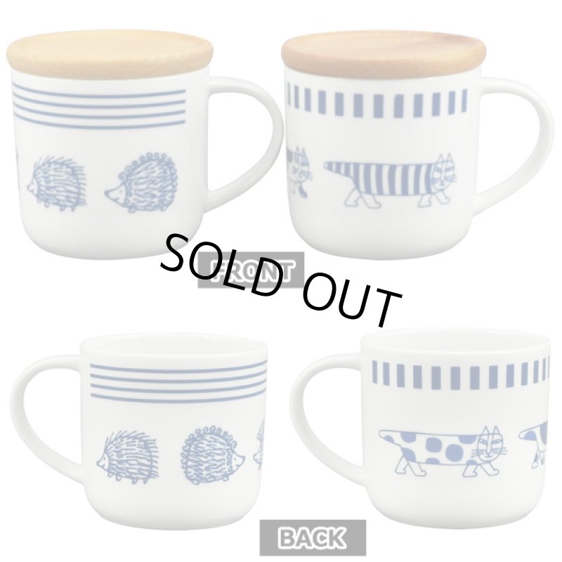 画像4: LISA LARSON(リサ・ラーソン)木製コースター付ペアマグセット (4)