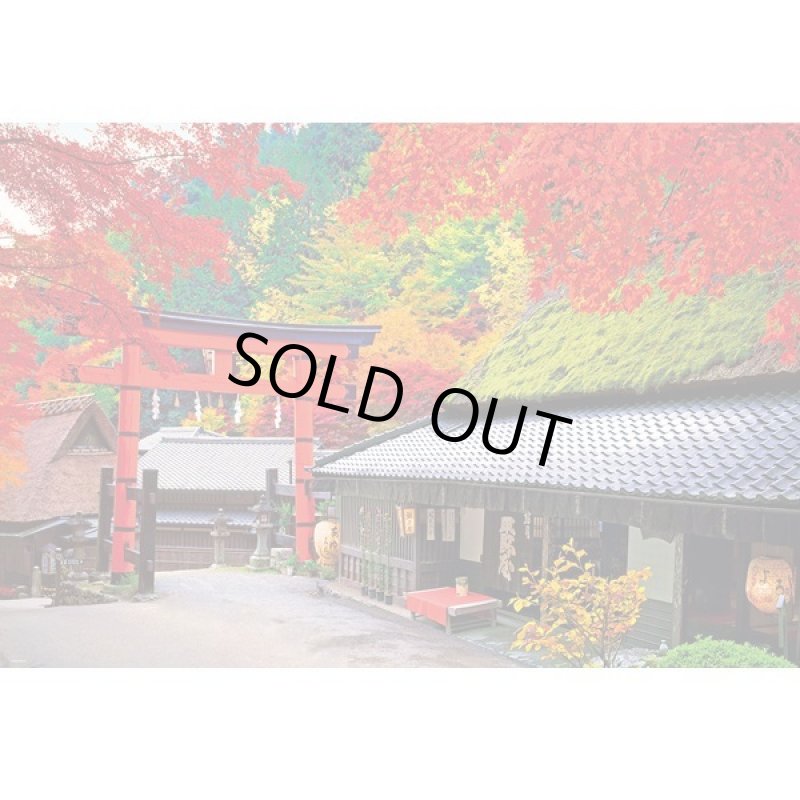 画像2: ジグソー日本の風景「秋に染まる京茶屋」フレームセット（1000P） (2)