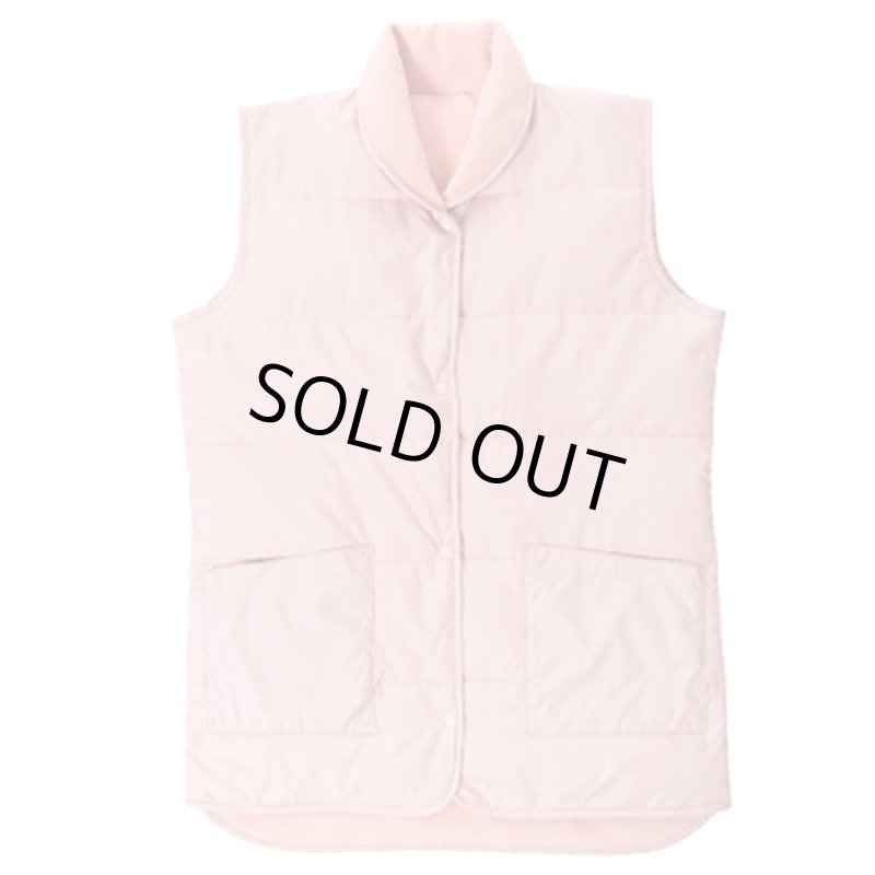 画像7: 羽毛+裏フリースで軽くてあったか！お尻まですっぽりダウンベスト (7)