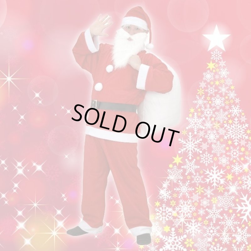 画像2: なりきりサンタコスチューム「DXサンタクロースセット」 (2)