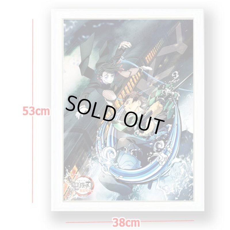 画像2: 劇場版「鬼滅の刃」無限列車編ジグソーパズル500ピース[No.2]（木製フレームセット） (2)