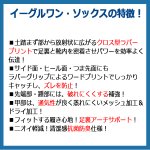 画像4: 足裏にスパイダーグリップ！イーグルワン・ソックス (4)