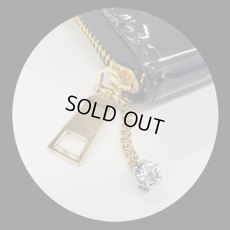 画像3: STAGEA（ステージア）キュービックジルコニア付き大理石調長財布 (3)