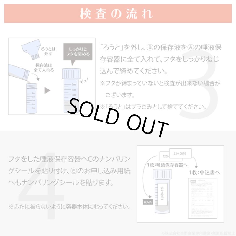 画像5: 新型コロナウイルスPCR検査唾液採取用検査キット (5)