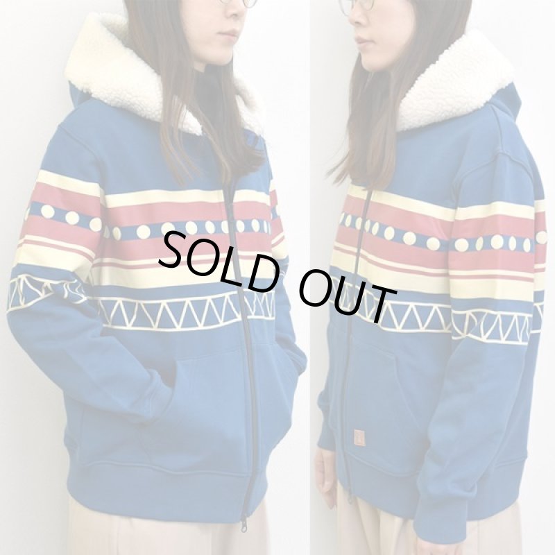 画像2: ゆるキャン△リンのボアパーカー (2)