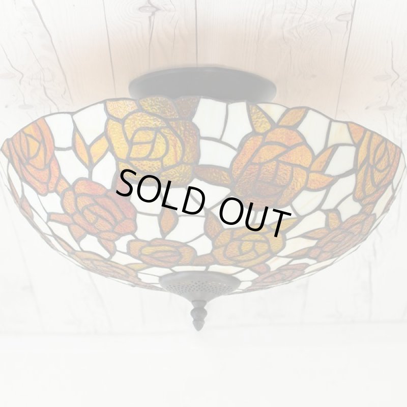 画像14: ステンドグラスVitrail(ヴィトライユ)シーリングランプ (14)