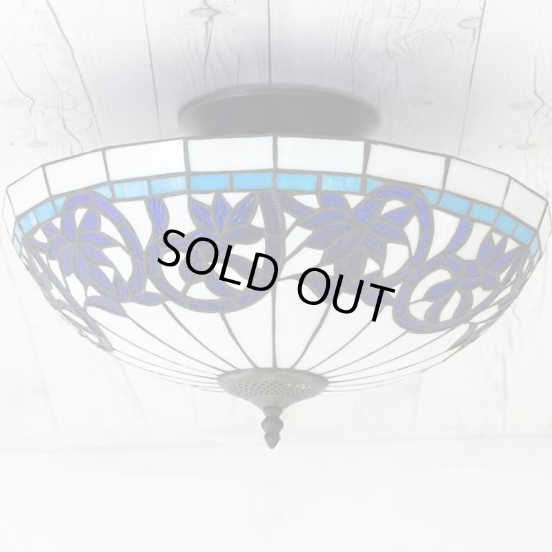 画像15: ステンドグラスVitrail(ヴィトライユ)シーリングランプ (15)