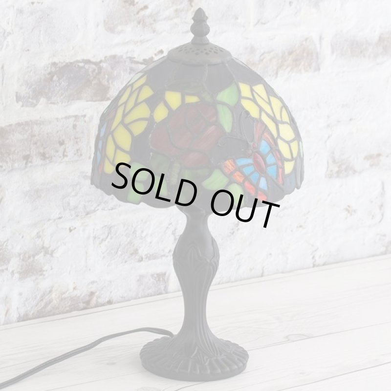 画像13: ステンドグラスVitrail（ヴィトライユ）テーブルランプ (13)