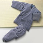 画像2: Pierucci（ピエルッチ）綿混くつろぎ作務衣２色組 (2)
