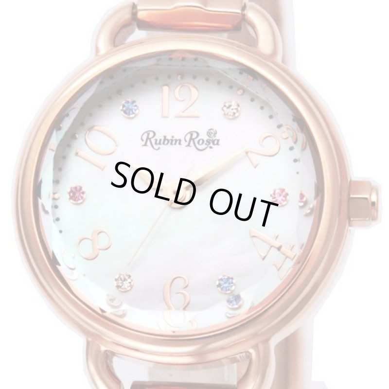 画像5: RubinRosaルビンローザソーラーレディースウォッチR019SOLPWH (5)