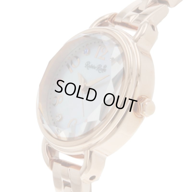 画像4: RubinRosaルビンローザソーラーレディースウォッチR019SOLPWH (4)