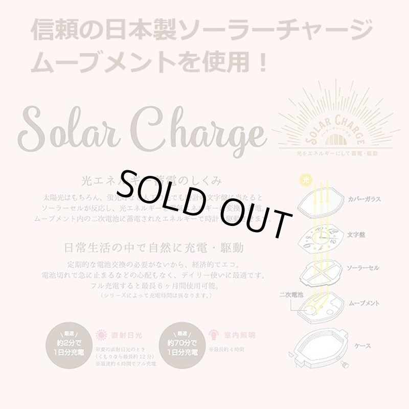 画像2: RubinRosaルビンローザソーラーレディースウォッチR019SOLPWH (2)