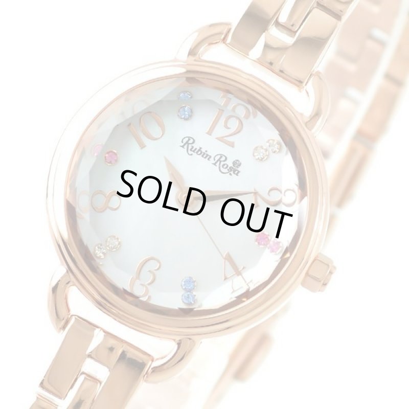画像3: RubinRosaルビンローザソーラーレディースウォッチR019SOLPWH (3)