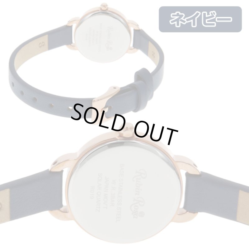 画像8: RubinRosaルビンローザソーラーチャージレディースウォッチR019 (8)