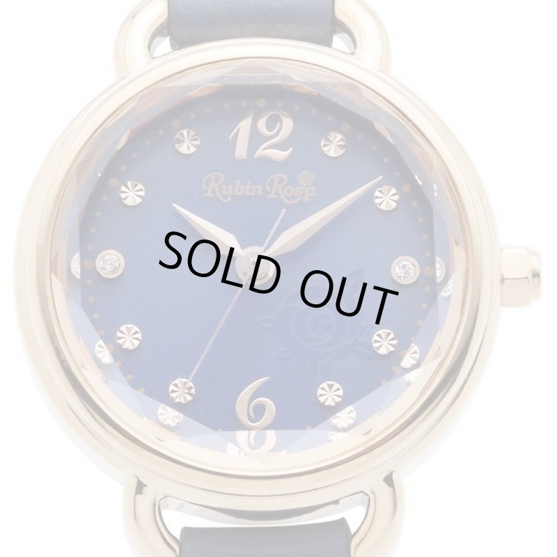 画像9: RubinRosaルビンローザソーラーチャージレディースウォッチR019 (9)