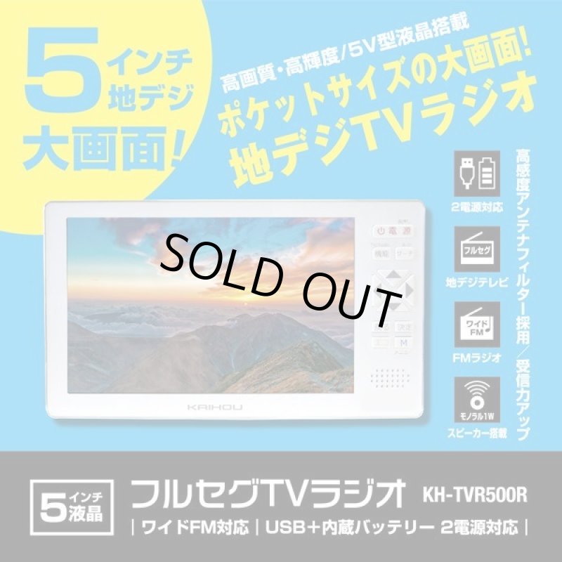 画像1: 5インチフルセグTVラジオ  (1)