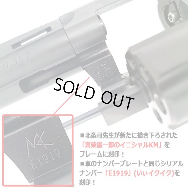 画像3: TANAKA WORKSガス式シティーハンター公式コラボレーションコルトパイソン.357マグナム4インチ冴羽獠モデル (3)