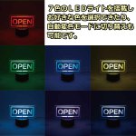 画像3: 卓上アクリルLEDライト「OPEN」 (3)