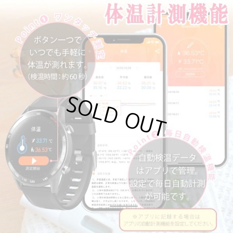 画像2: Android/iOS対応多機能スマートウォッチGHRONOSY[グロノシー] (2)