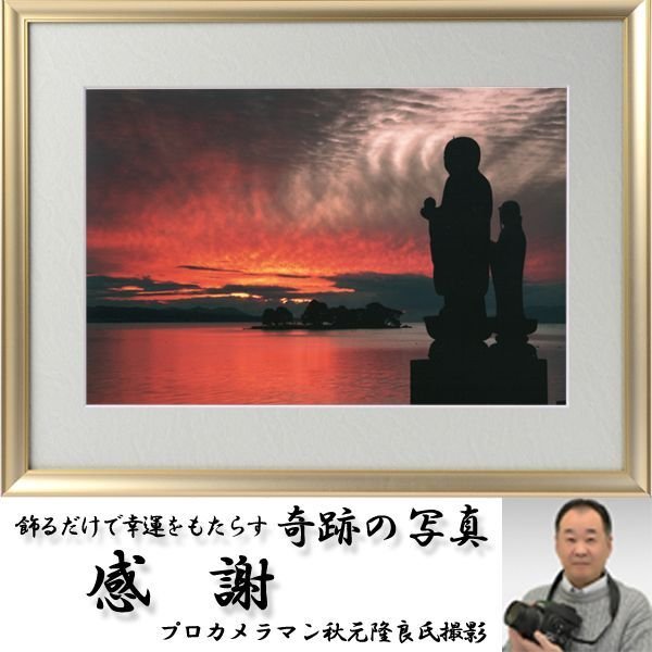 幸運をもたらす奇跡の写真「感謝」FRM-PHT20