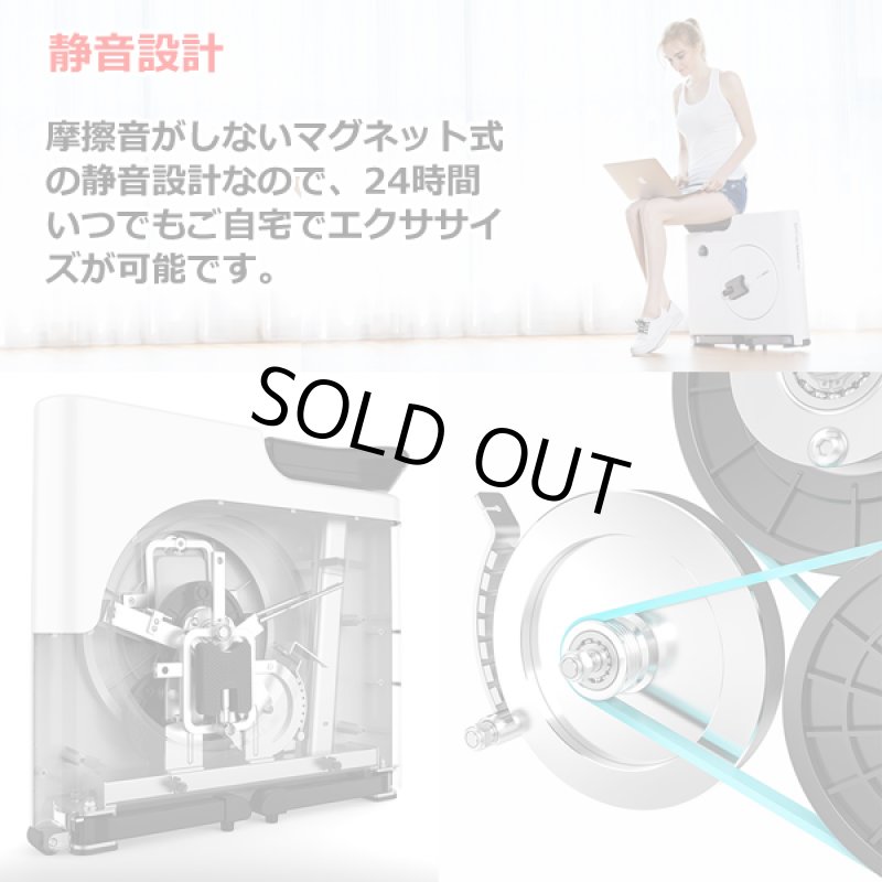 画像5: コンパクトに収納できる四角いフィットネスバイク「BIKEBOX」 (5)