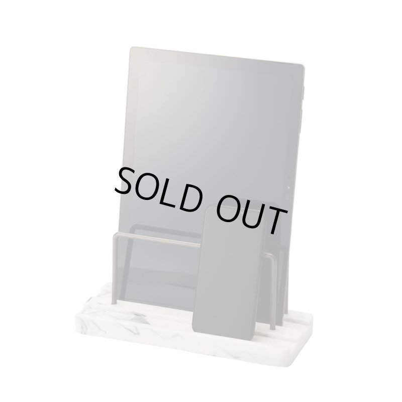 画像3: 大理石調タブレットPC&スマホスタンド (3)