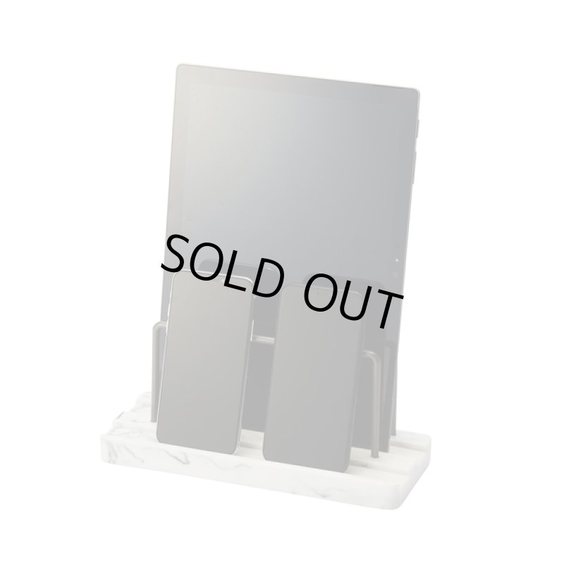 画像5: 大理石調タブレットPC&スマホスタンド (5)